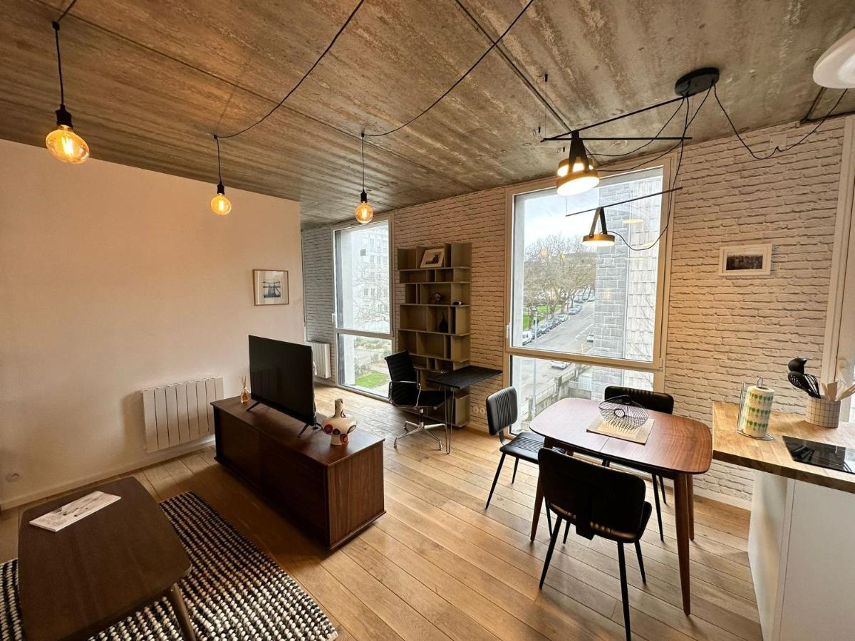 Apartamento Les Ecrins De St Louis Brest Exterior foto